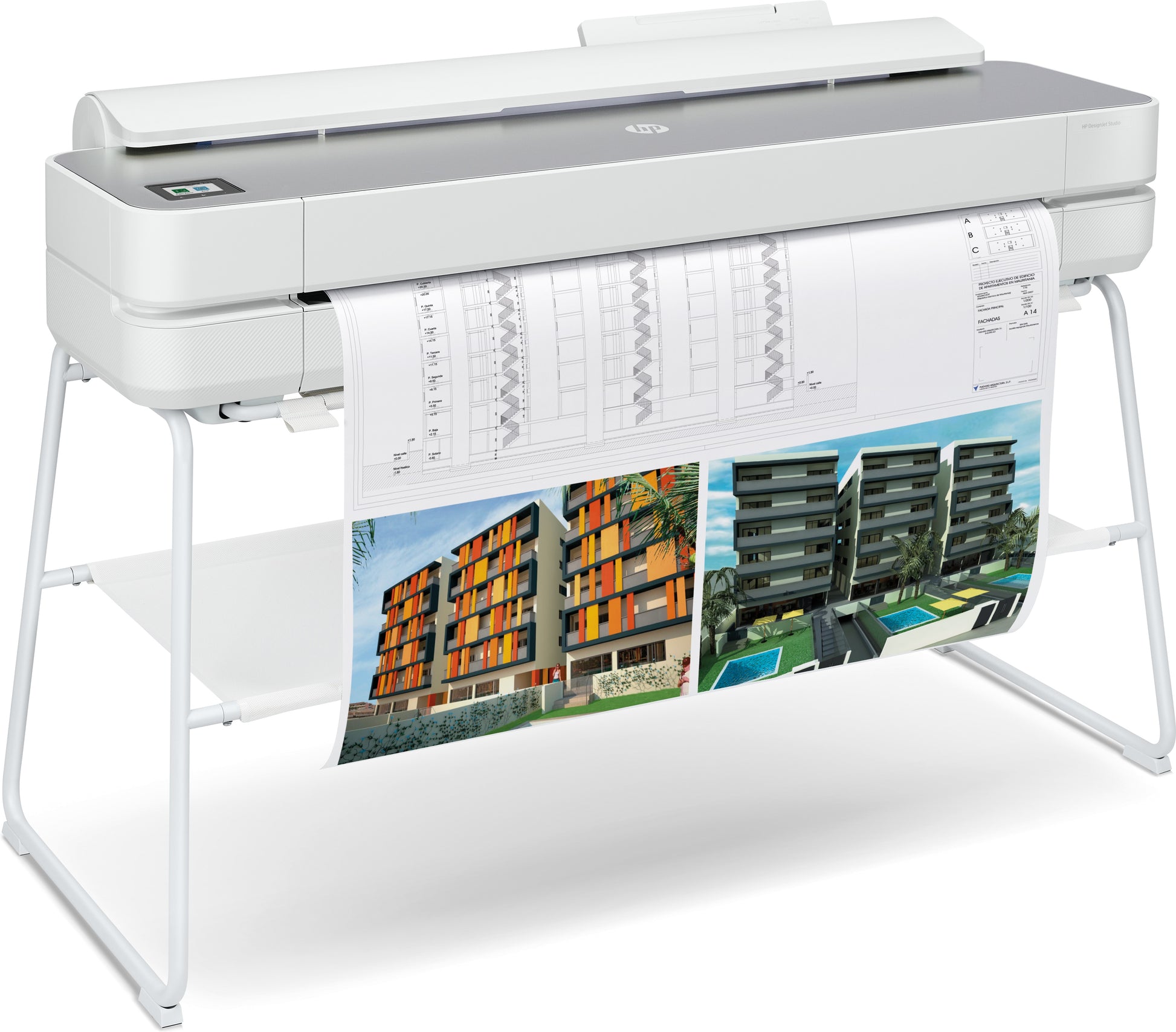HP DesignJet Studio Steel – Grossformatdrucker, 36"