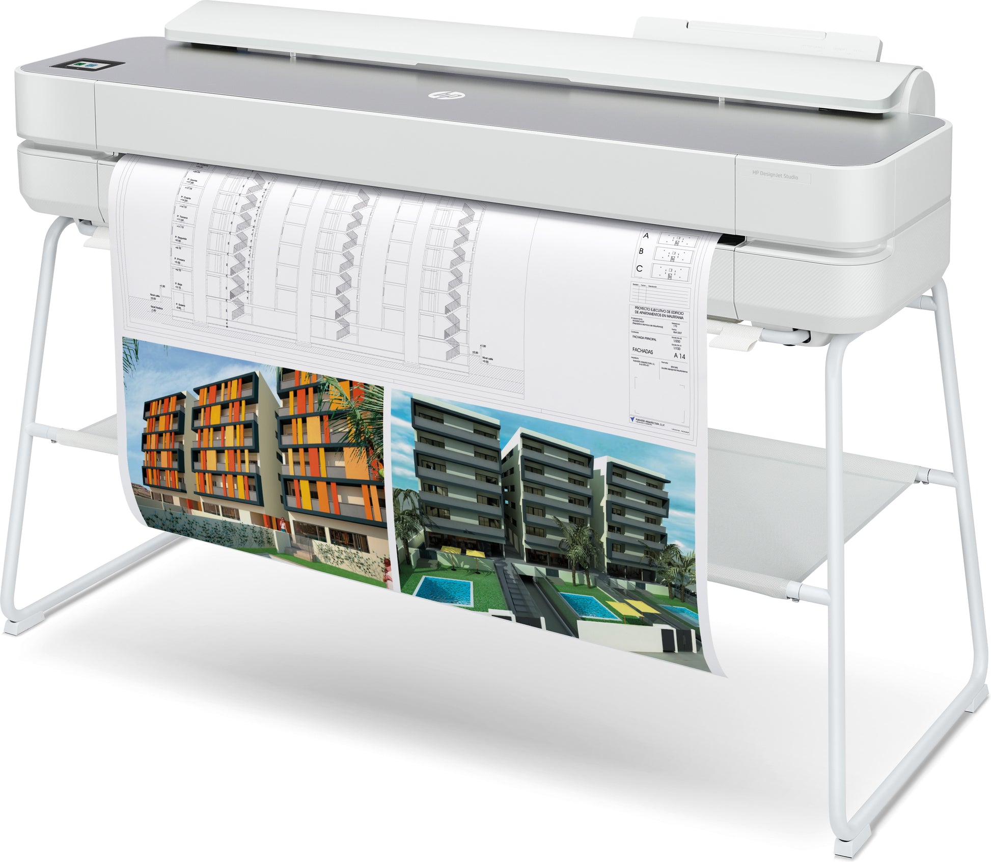 HP DesignJet Studio Steel – Grossformatdrucker, 36"