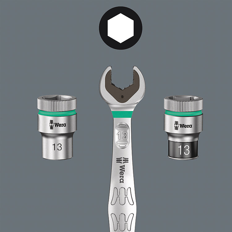 Wera Joker Switch – Maul-Ringratschen-Schlüssel 17 mm
