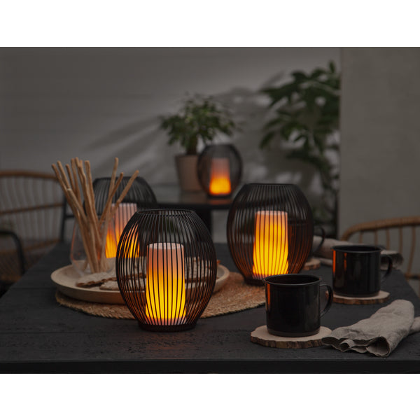 Star Trading LED-Teelicht – 0,03 lm, 0,03 W, Warmweiss, IP44, Akkubetrieb, Flackernd, Weiss, Kunststoff