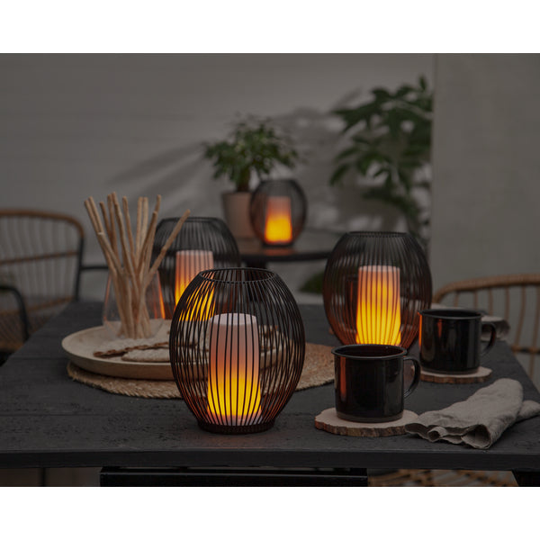 Star Trading LED-Teelicht – 0,03 lm, 0,03 W, Warmweiss, IP44, Akkubetrieb, Flackernd, Weiss, Kunststoff