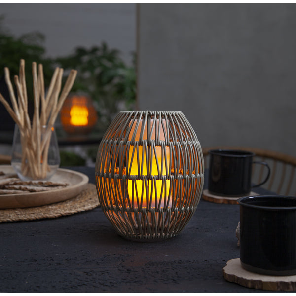 Star Trading LED-Teelicht – 0,03 lm, 0,03 W, Warmweiss, IP44, Akkubetrieb, Flackernd, Weiss, Kunststoff