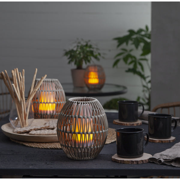 Star Trading LED-Teelicht – 0,03 lm, 0,03 W, Warmweiss, IP44, Akkubetrieb, Flackernd, Weiss, Kunststoff