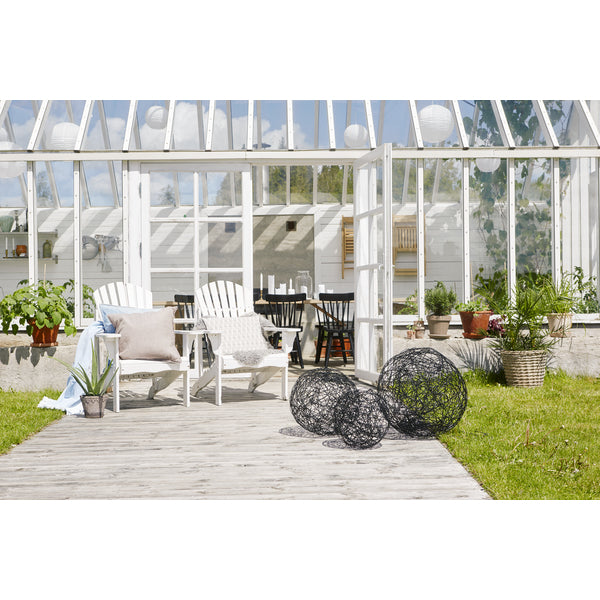 Star Trading Dekorative Aussenleuchte – 0,03 W, Warmweiss – IP44 – Batteriebetrieb – Timer 6/18 h, flackernd, 2×AA