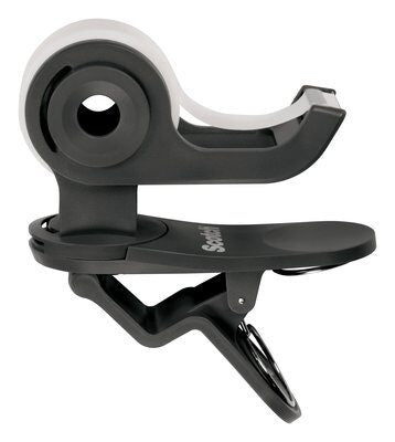 3M Scotch Tischabroller Clip & Twist – für Rollenbreite bis 19 mm, für Bandlänge bis 33 m, für Kern 1"