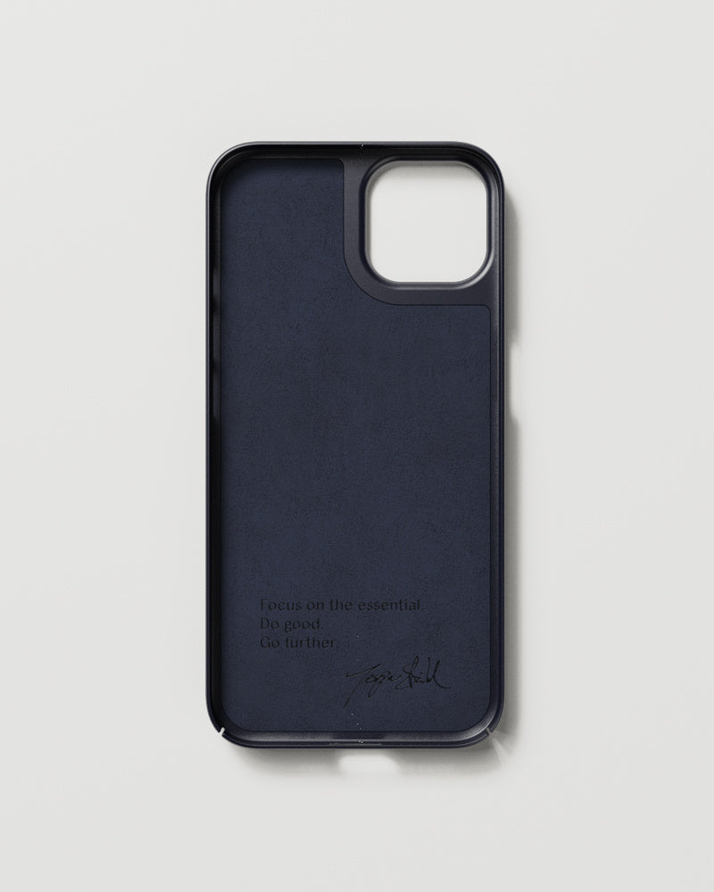 Nudient Thin Backcover – für Apple iPhone 13, MagSafe, Recycling-Kunststoff, Midwinter Blue
