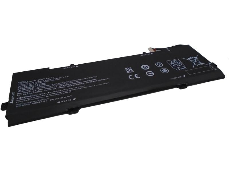 Vistaport Notebook-Akku – für HP Spectre X360 13-BL – 79,2 Wh, 11,55 V (6 Zellen) – Schwarz