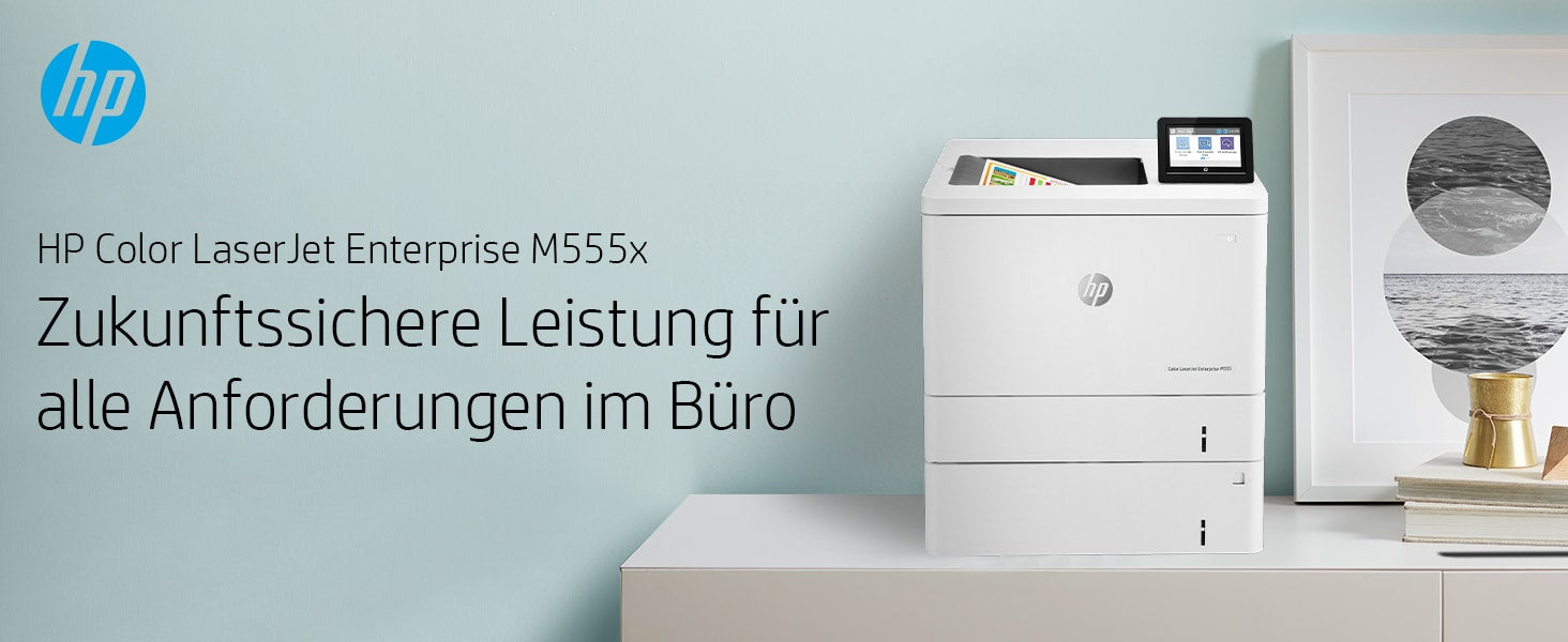 HP LaserJet Enterprise M555 x – A4, Duplex, 1200 × 1200 dpi