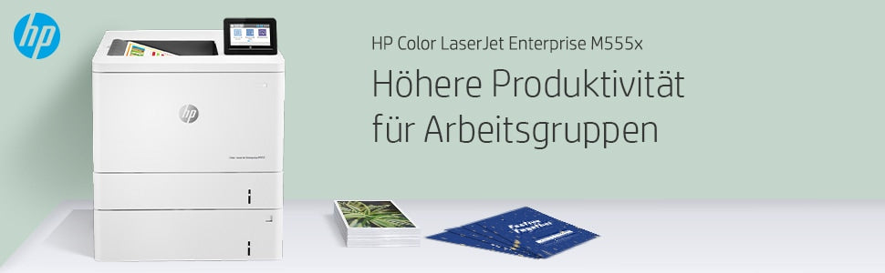HP LaserJet Enterprise M555 x – A4, Duplex, 1200 × 1200 dpi