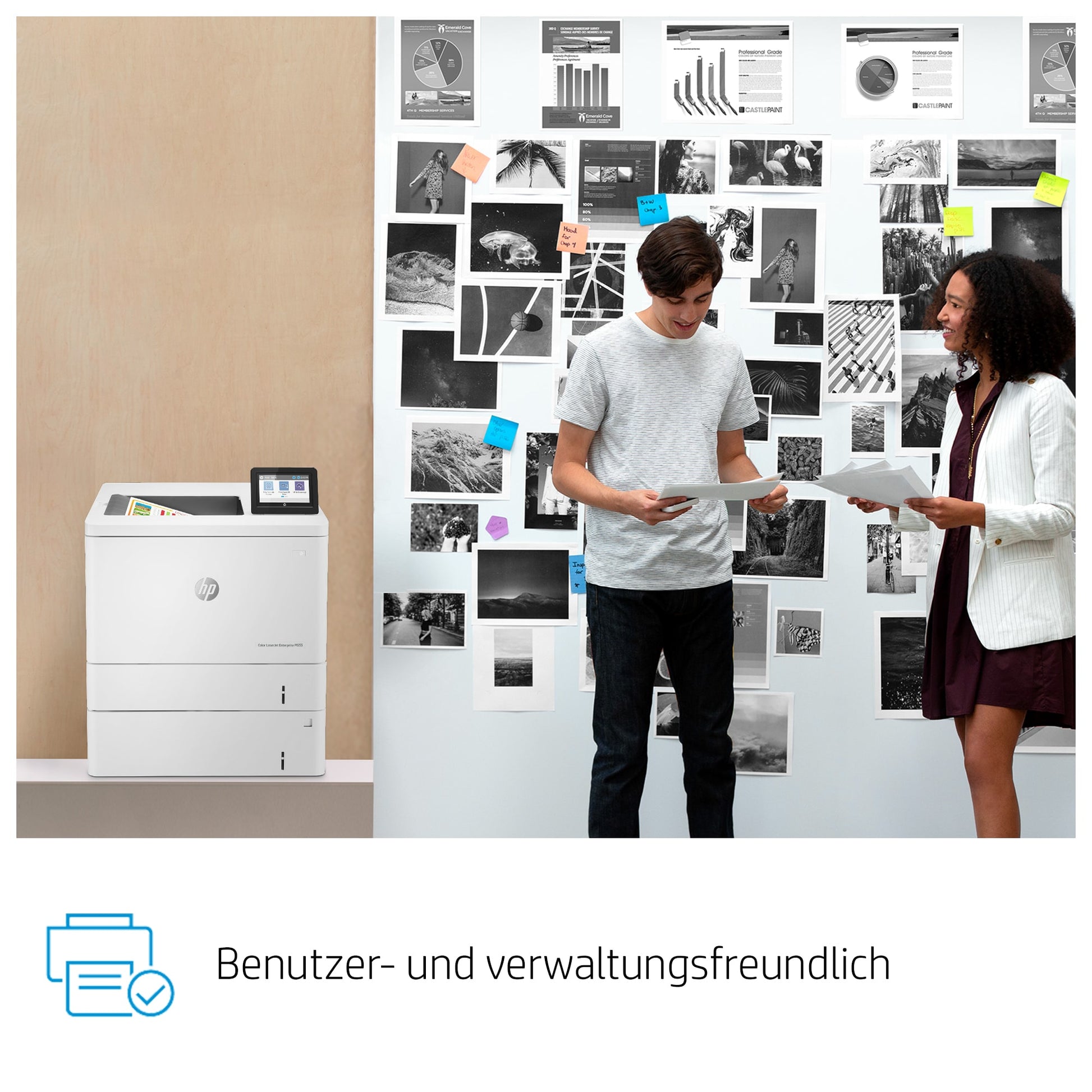 HP LaserJet Enterprise M555 x – A4, Duplex, 1200 × 1200 dpi