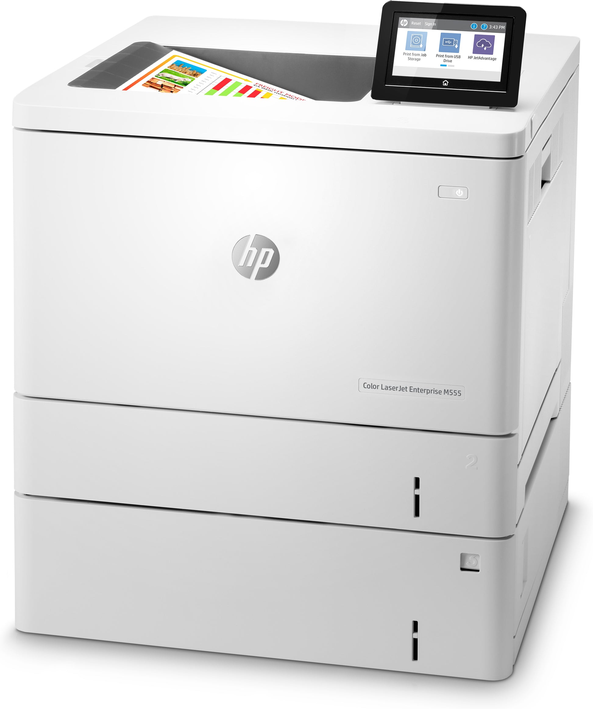 HP LaserJet Enterprise M555 x – A4, Duplex, 1200 × 1200 dpi