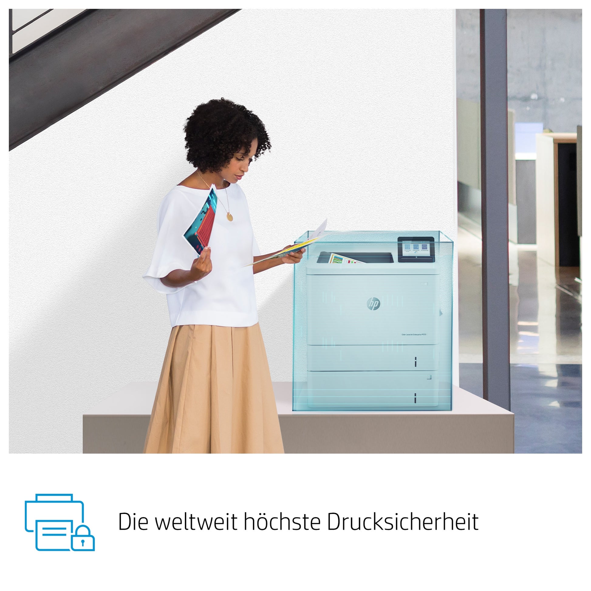 HP LaserJet Enterprise M555 x – A4, Duplex, 1200 × 1200 dpi