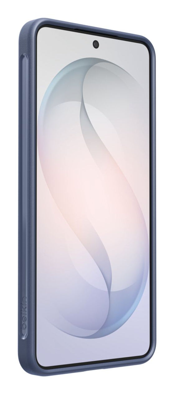Belkin SheerForce – Rückcover – für Samsung Galaxy S26 – Recycling-Kunststoff, Navy, bis 4 m Sturzsicher