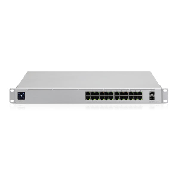 Ubiquiti UniFi USW-PRO-24 – Managed L2/L3 Switch – 24× 1G, 2× SFP+, 19", 1U