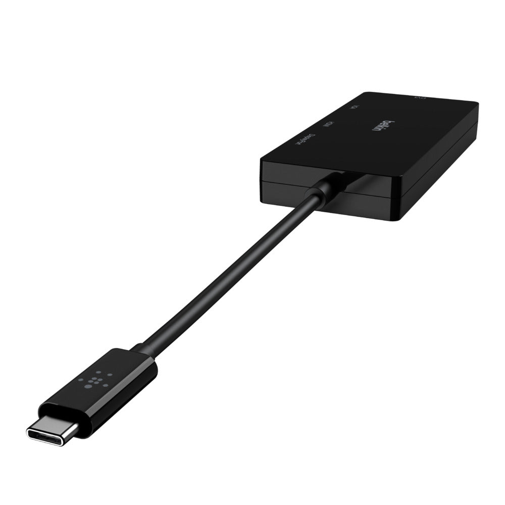 Belkin AVC003BTBK USB-C zu HDMI/DisplayPort/VGA Adapter – 4K (3840 × 2160) – für iPad mini 6, M1 Macs
