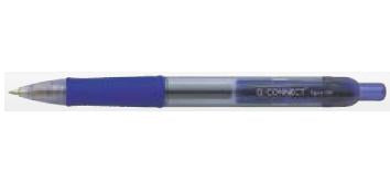 Q-CONNECT Sigma Gel Gelschreiber – Blau, 0,7 mm, Druck, Nachfüllbar