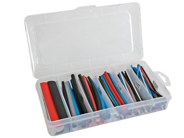 Velleman Schrumpfschlauch-Set, 170er-Pack, Ø 3 mm, 10 cm – mehrfarbig