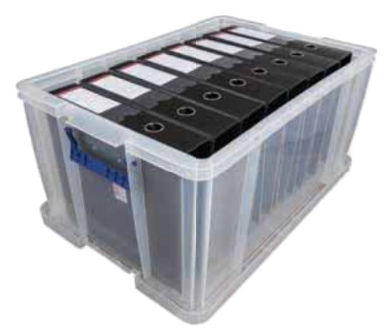 Fellowes Aufbewahrungsbox – ProStore, transparent, 70 l