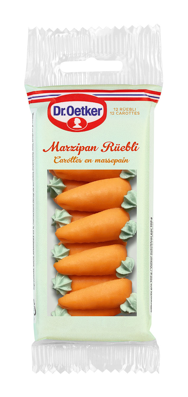 Dr. Oetker Marzipan Rüebli – 54 g
