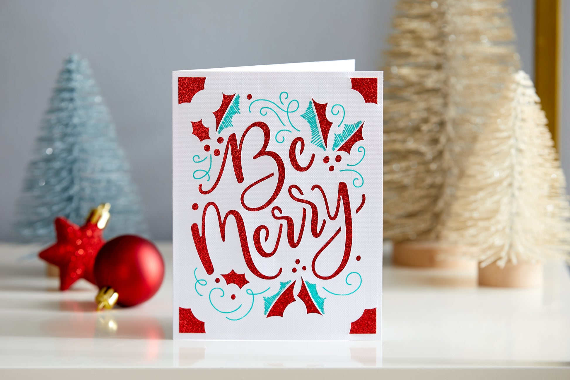Cricut Grusskarte Glitz and Glam – 107 × 139 mm – Papier, 10er Pack