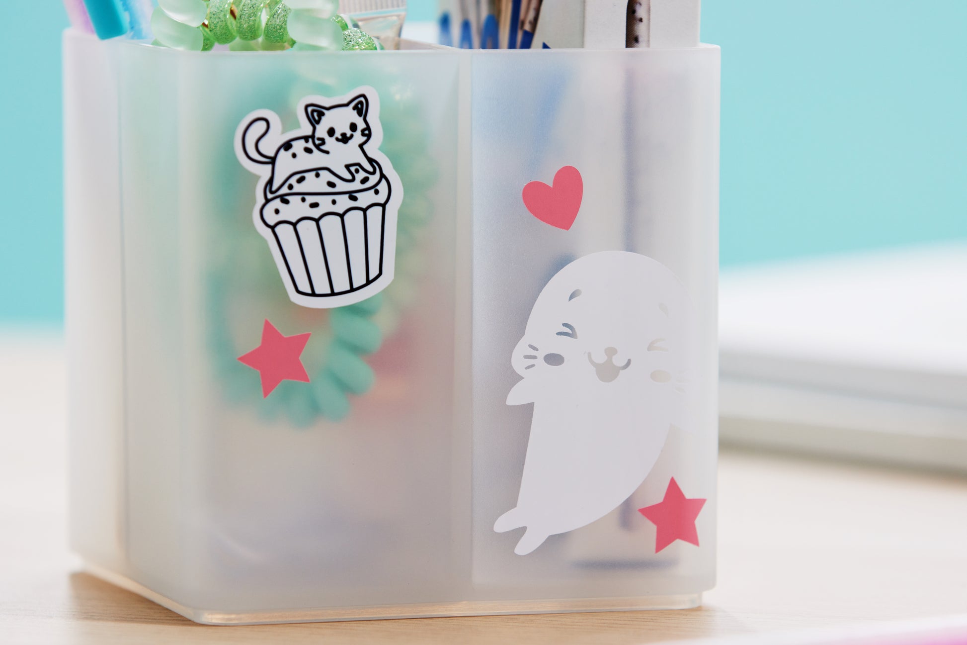 Cricut Selbstklebende Vinylfolie – weiss – 13,9 × 121,9 cm – für Cricut Joy Schneideplotter