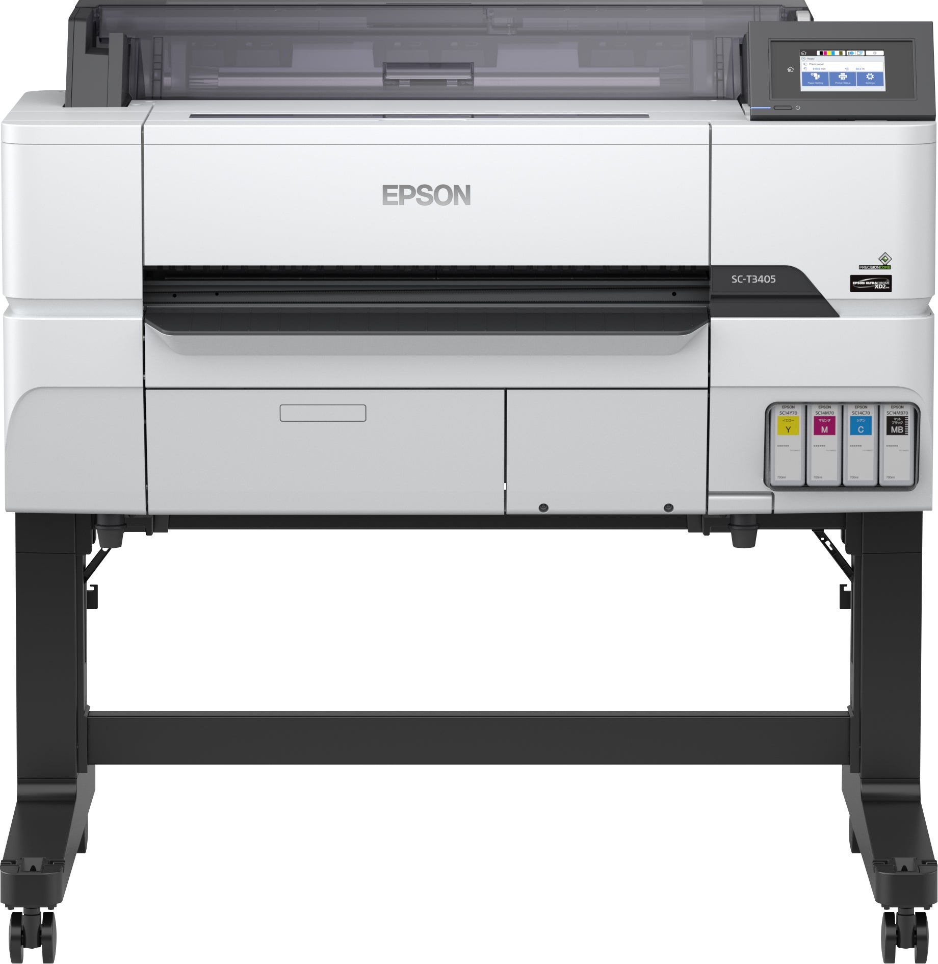 Epson SureColor SC‑T3405 – Grossformatdrucker, 24", Farbe, LAN/WLAN/USB, 2400 × 1200 dpi