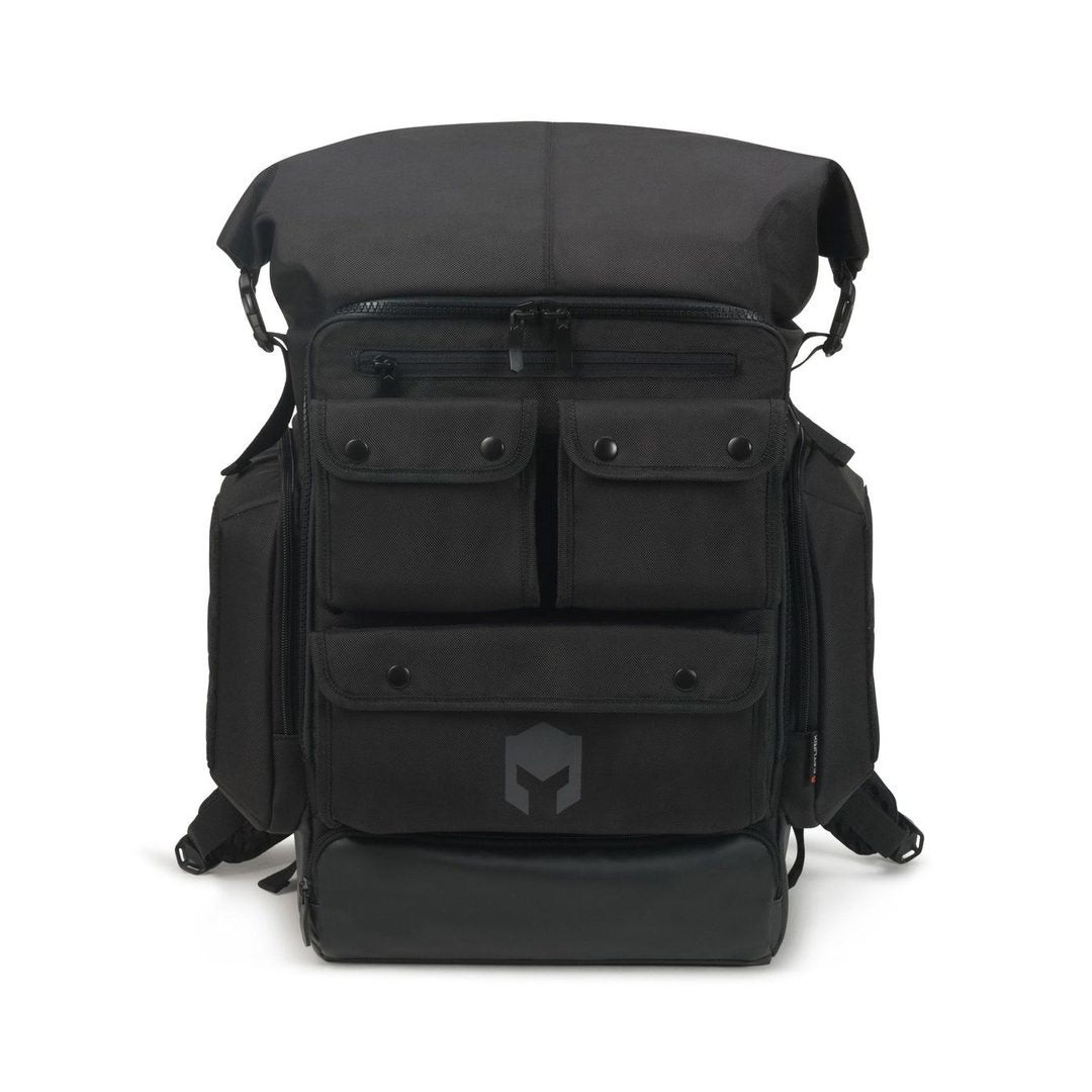 CATURIX Gaming-Notebook-Rucksack Decisiun Ecotec – wasserabweisend, TPU – Schwarz, 420 × 470 × 230 mm