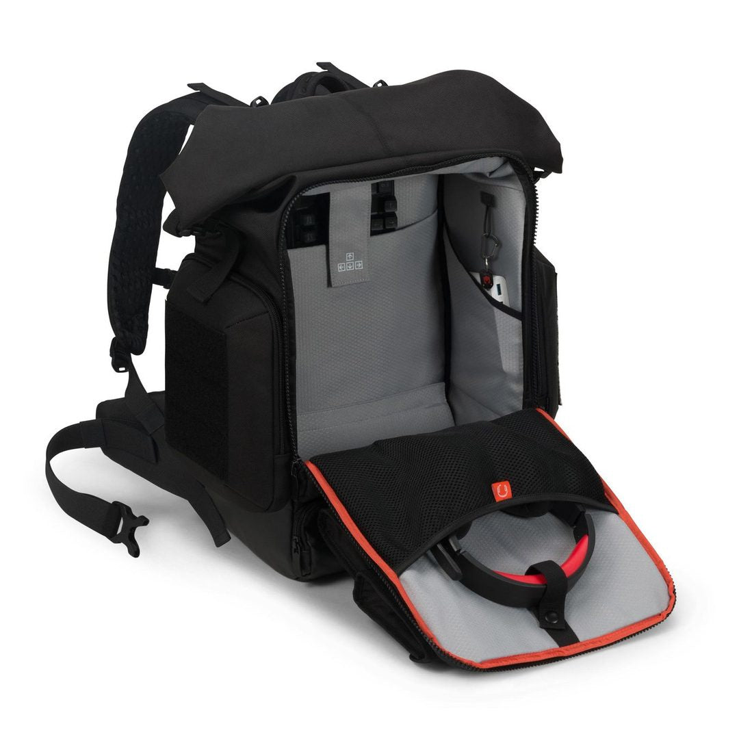 CATURIX Gaming-Notebook-Rucksack Decisiun Ecotec – wasserabweisend, TPU – Schwarz, 420 × 470 × 230 mm