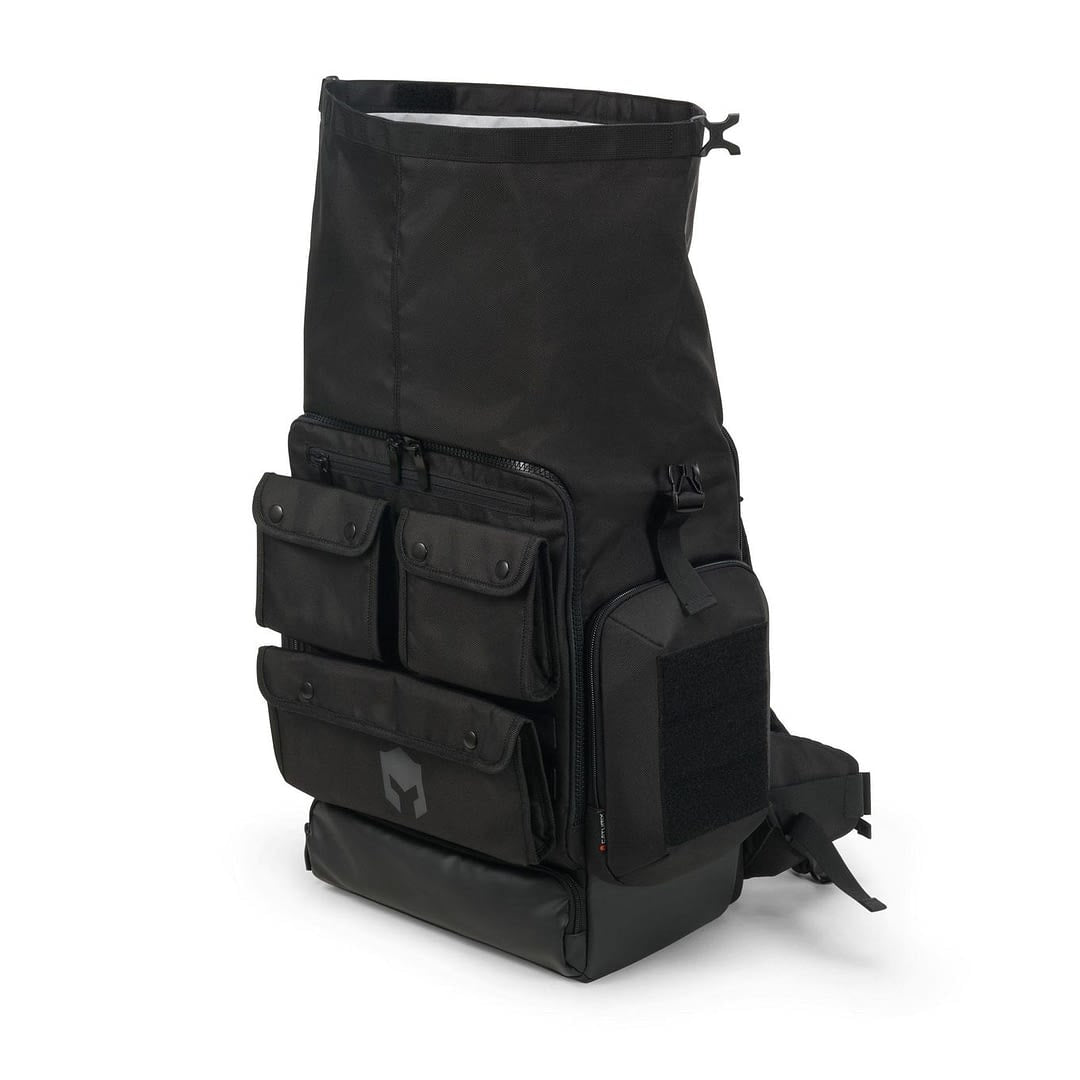CATURIX Gaming-Notebook-Rucksack Decisiun Ecotec – wasserabweisend, TPU – Schwarz, 420 × 470 × 230 mm