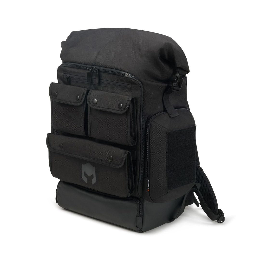CATURIX Gaming-Notebook-Rucksack Decisiun Ecotec – wasserabweisend, TPU – Schwarz, 420 × 470 × 230 mm