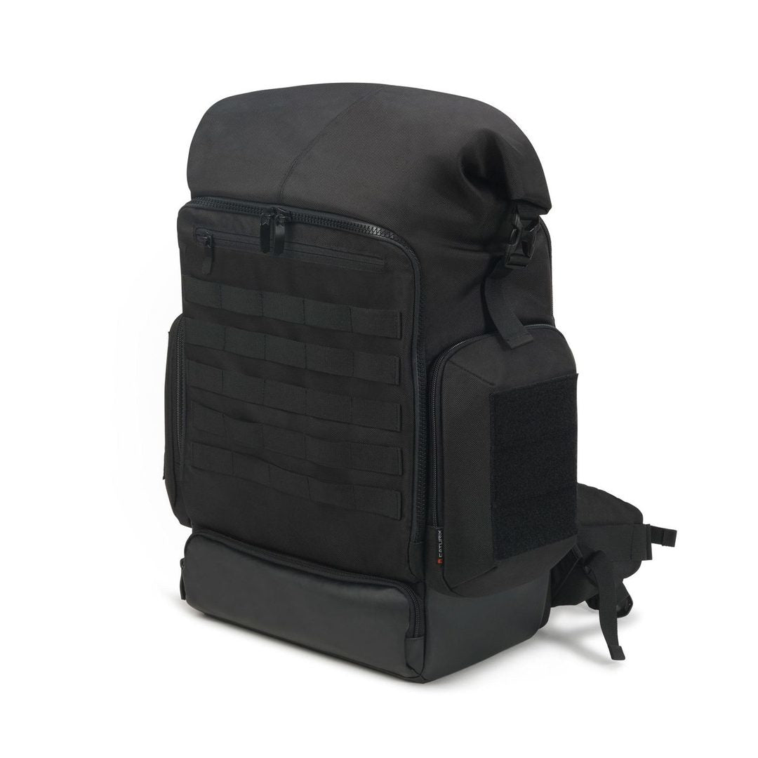 CATURIX Gaming-Notebook-Rucksack Decisiun Ecotec – wasserabweisend, TPU – Schwarz, 420 × 470 × 230 mm