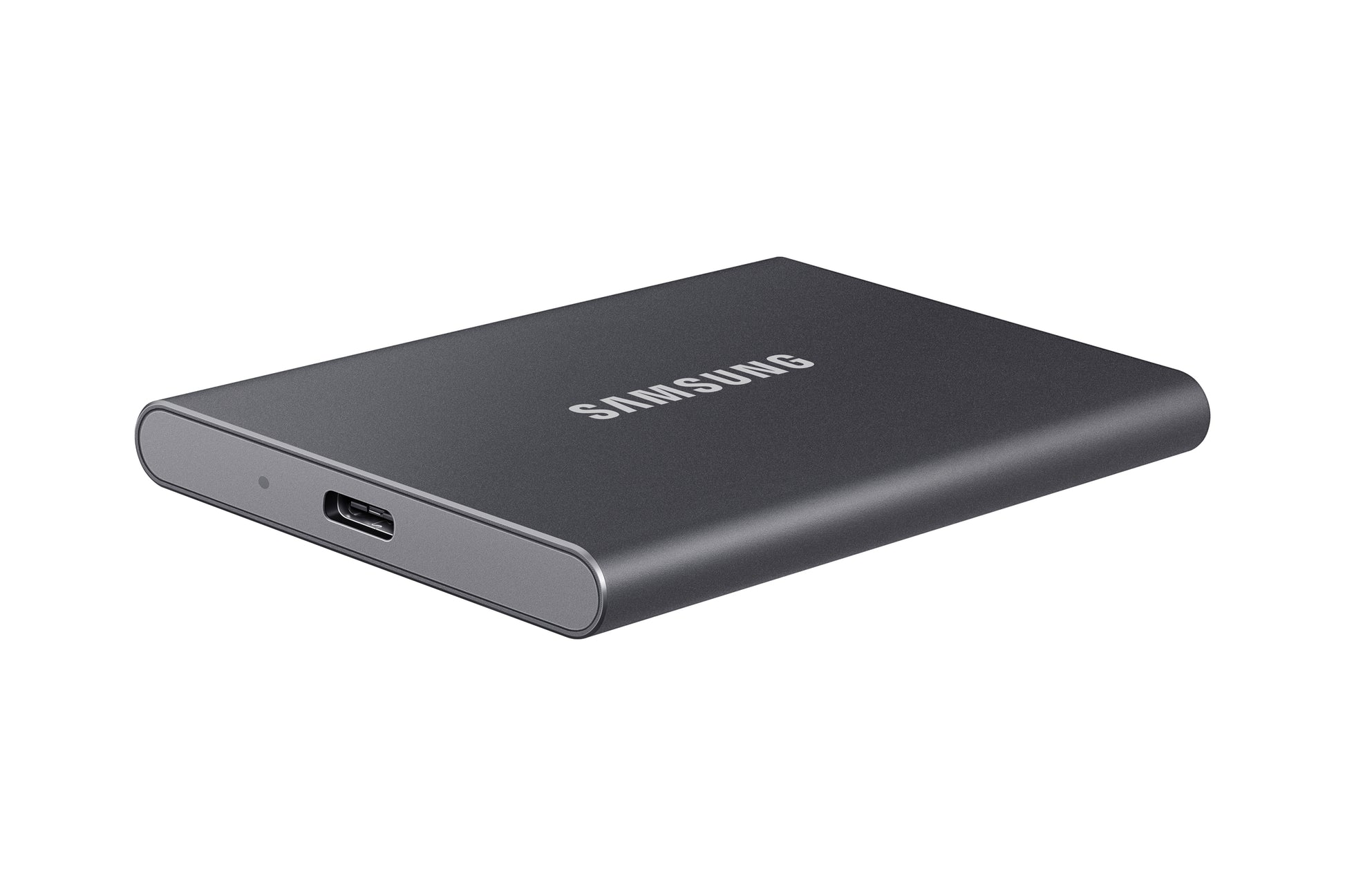 Samsung T7 Portable SSD – 2 TB, USB Typ-C (USB 3.2 Gen 2), Hardwareverschlüsselung (256-bit AES)