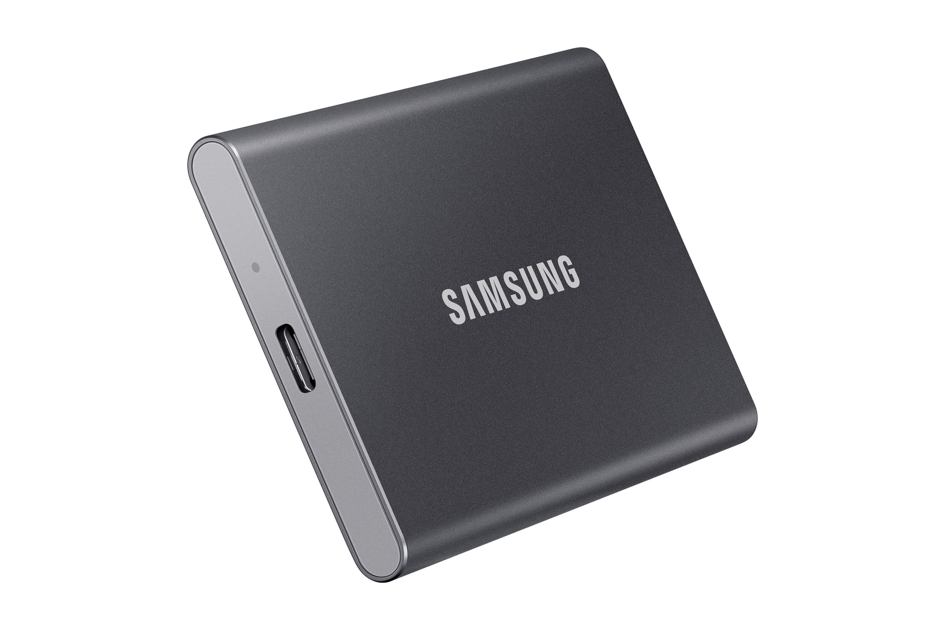 Samsung Tragbares T7 Speichergerät – 500 GB, USB Typ-C, USB 3.2 Gen 2, Hardwareverschlüsselung