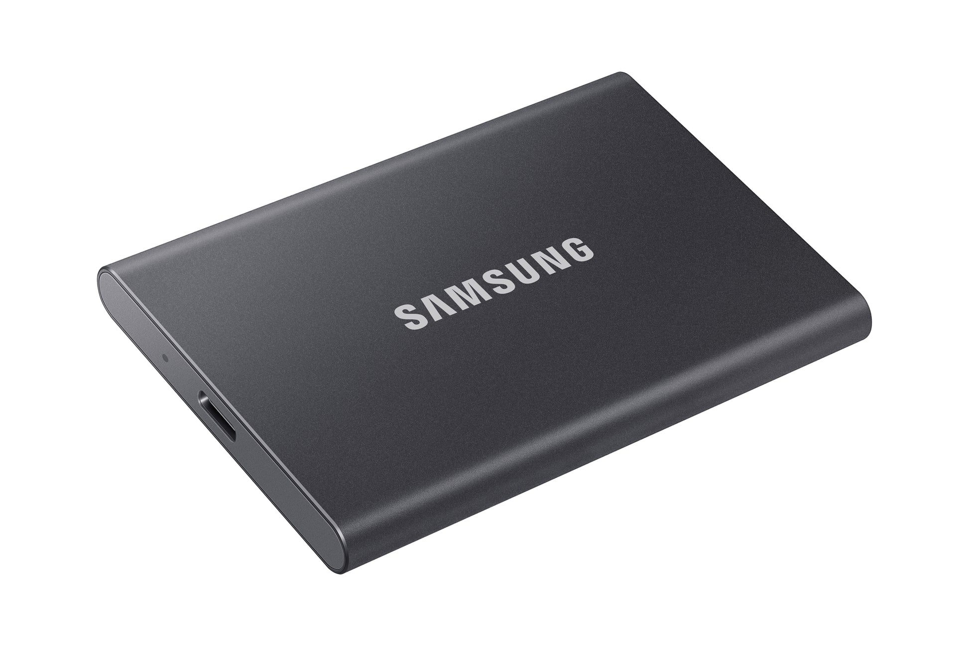Samsung Tragbares T7 Speichergerät – 500 GB, USB Typ-C, USB 3.2 Gen 2, Hardwareverschlüsselung