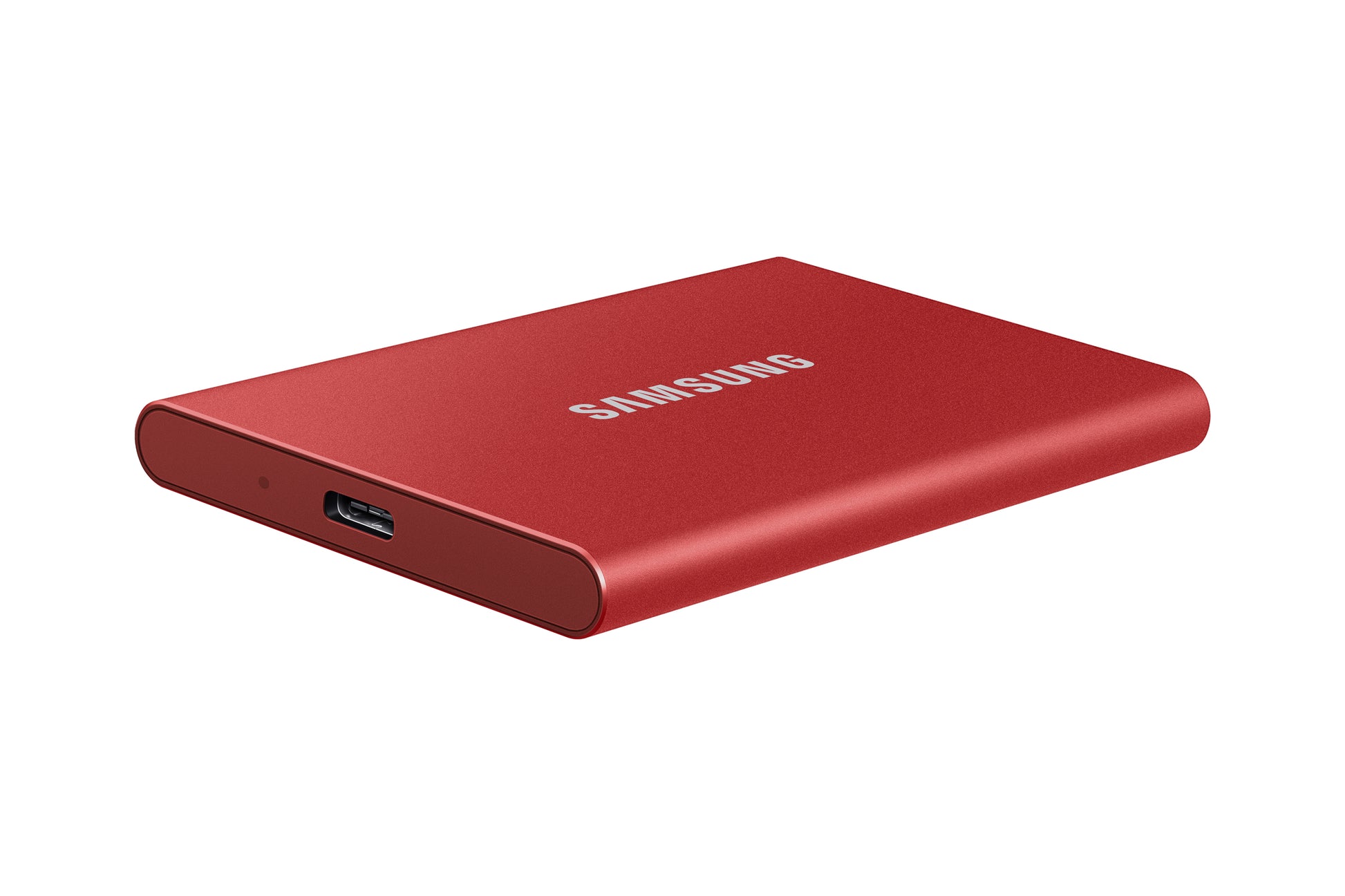 Samsung Portable SSD T7 – 500 GB, USB-C 3.2 Gen 2, 1'050 MB/s Lesen, 1'000 MB/s Schreiben, Rot