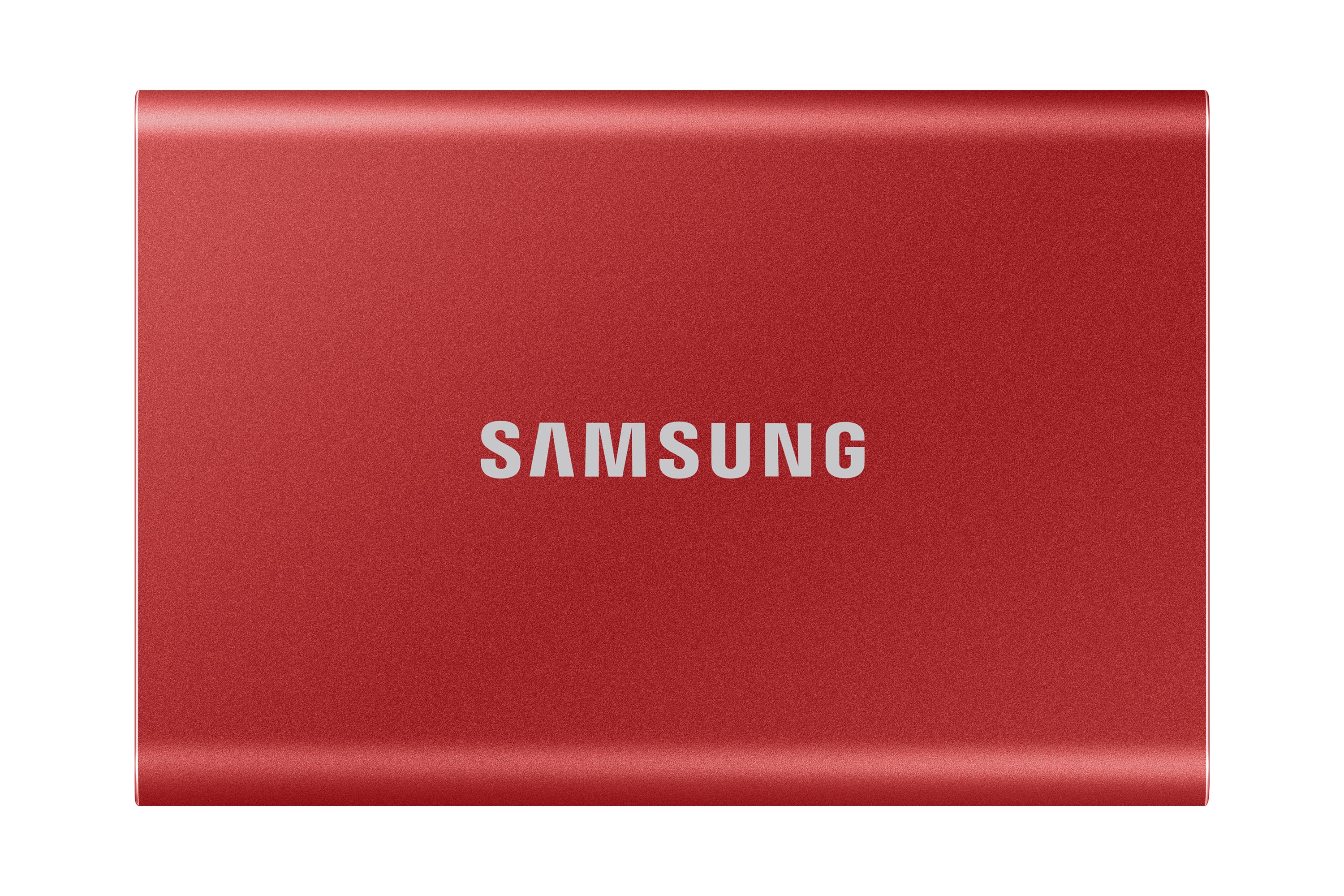 Samsung Portable SSD T7 – 500 GB, USB-C 3.2 Gen 2, 1'050 MB/s Lesen, 1'000 MB/s Schreiben, Rot