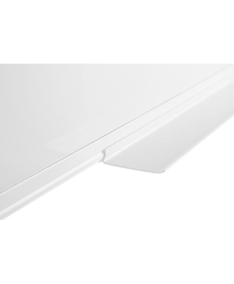 Bi-Office Whiteboard – 180 × 120 cm, lackierter Stahl, magnetisch, Aluminiumrahmen, weiss, Wandmontage