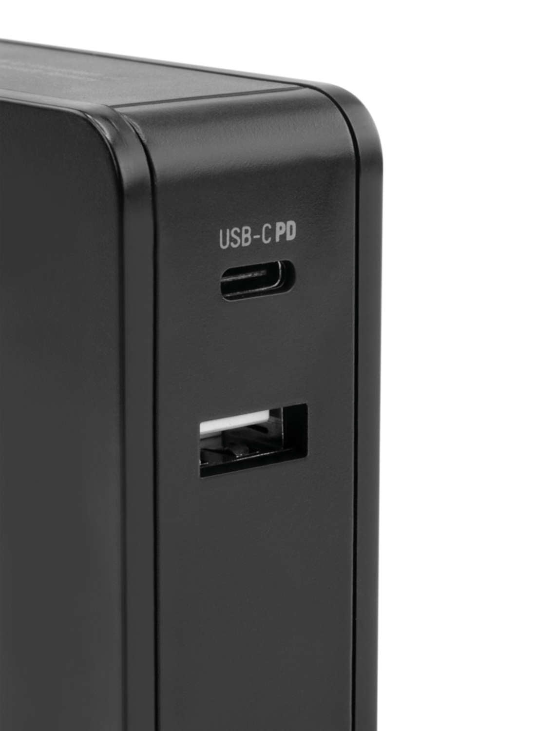 Ansmann HOME CHARGER 265PD USB-Ladegerät 60 W – USB-C×1, USB-A×1 – PD – EU-Stecker (Typ C) – Schwarz
