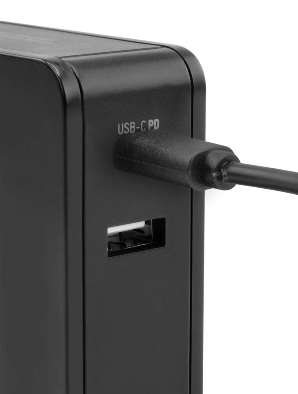 Ansmann HOME CHARGER 265PD USB-Ladegerät 60 W – USB-C×1, USB-A×1 – PD – EU-Stecker (Typ C) – Schwarz