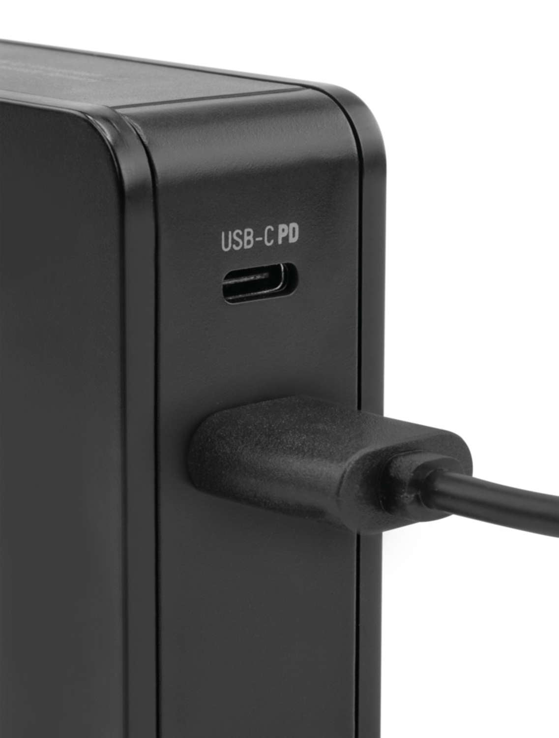 Ansmann HOME CHARGER 265PD USB-Ladegerät 60 W – USB-C×1, USB-A×1 – PD – EU-Stecker (Typ C) – Schwarz
