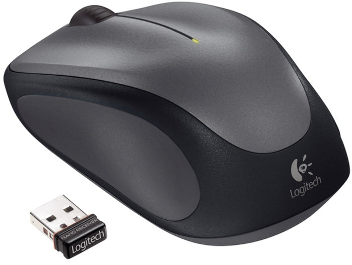 Logitech M235 – Maus – Kabellos (2,4 GHz), Rechts, Schwarz