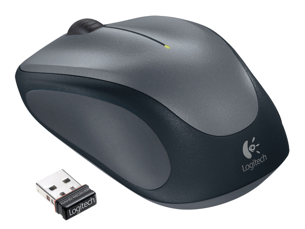 Logitech M235 – Maus – Kabellos (2,4 GHz), Rechts, Schwarz