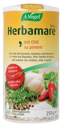 A.Vogel Herbamare Kräutersalz Spicy, Bio – 250 g