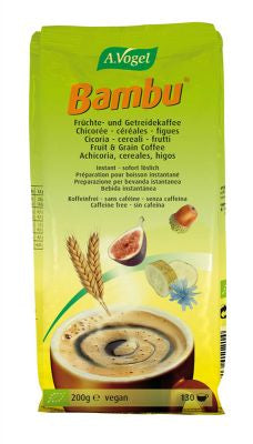 A.Vogel Bambu – Instantgetränk – Café Crème, entkoffeiniert, Bio, 200 g
