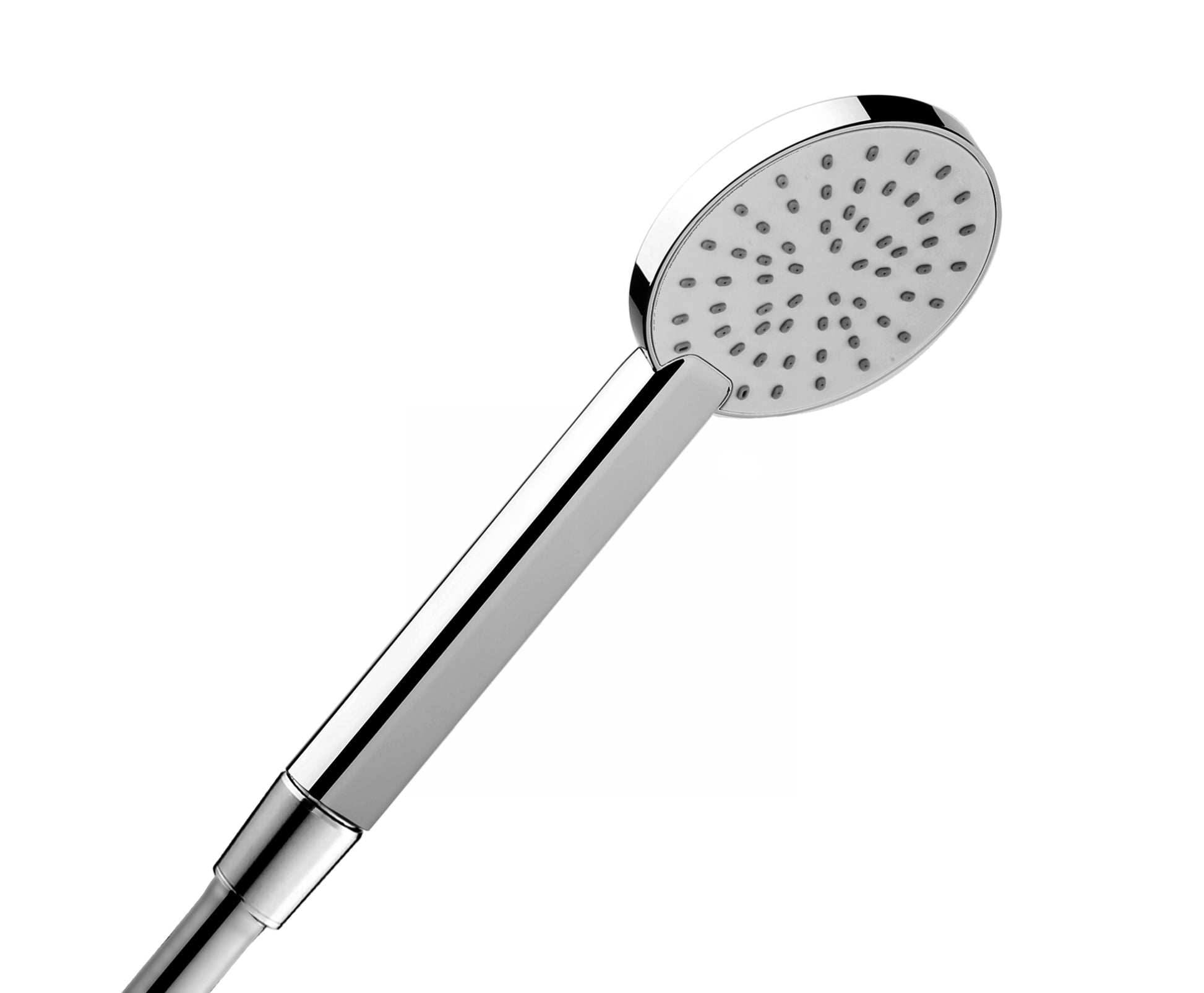 AquaClic Handbrause – 4,2×26,5 cm, Edelstahl, für 1/2"-Anschlüsse, Chrom