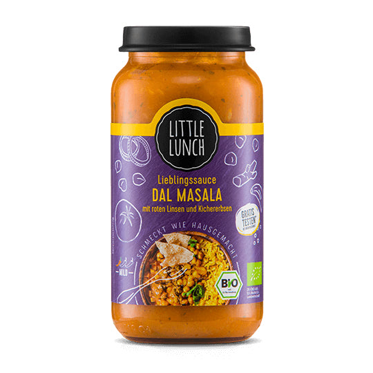 Little Lunch Lieblingssauce Dal Masala, Bio, vegan – 250 g