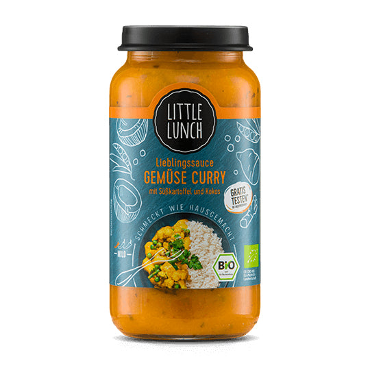 Little Lunch Bio Gemüse Currysauce – 250 g