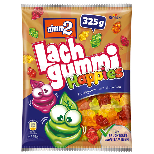 STORCK Nimm2 Lachgummi Happies – 325 g