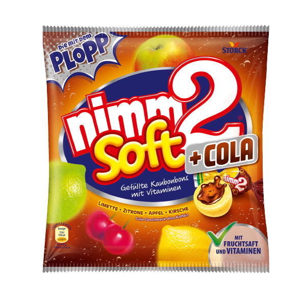 STORCK Nimm2 soft Gummibonbons – Cola – 195 g
