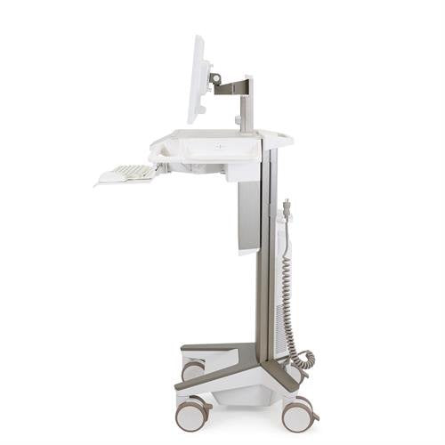 Ergotron CareFit Pro IT-/Medizin-Fahrwagen – elektrisch höhenverstellbar